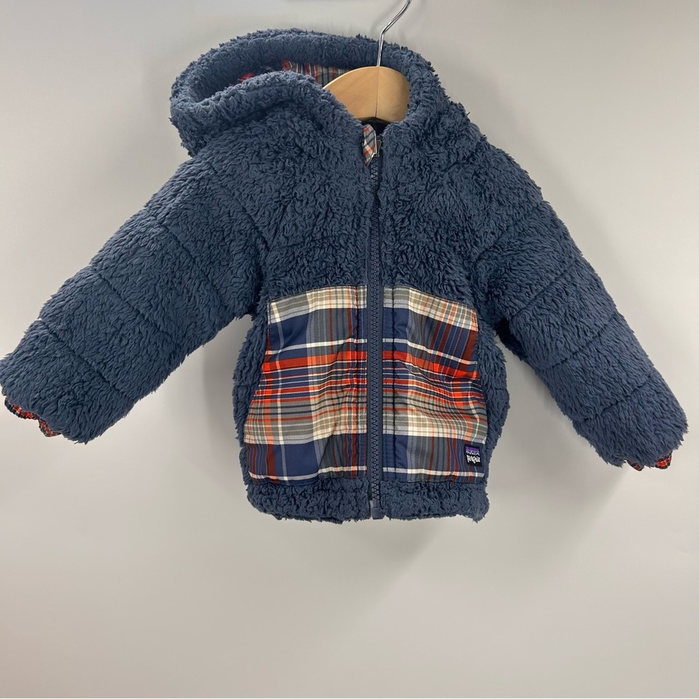 Patagonia Baby Reversible Tribbles Coat 3 Months